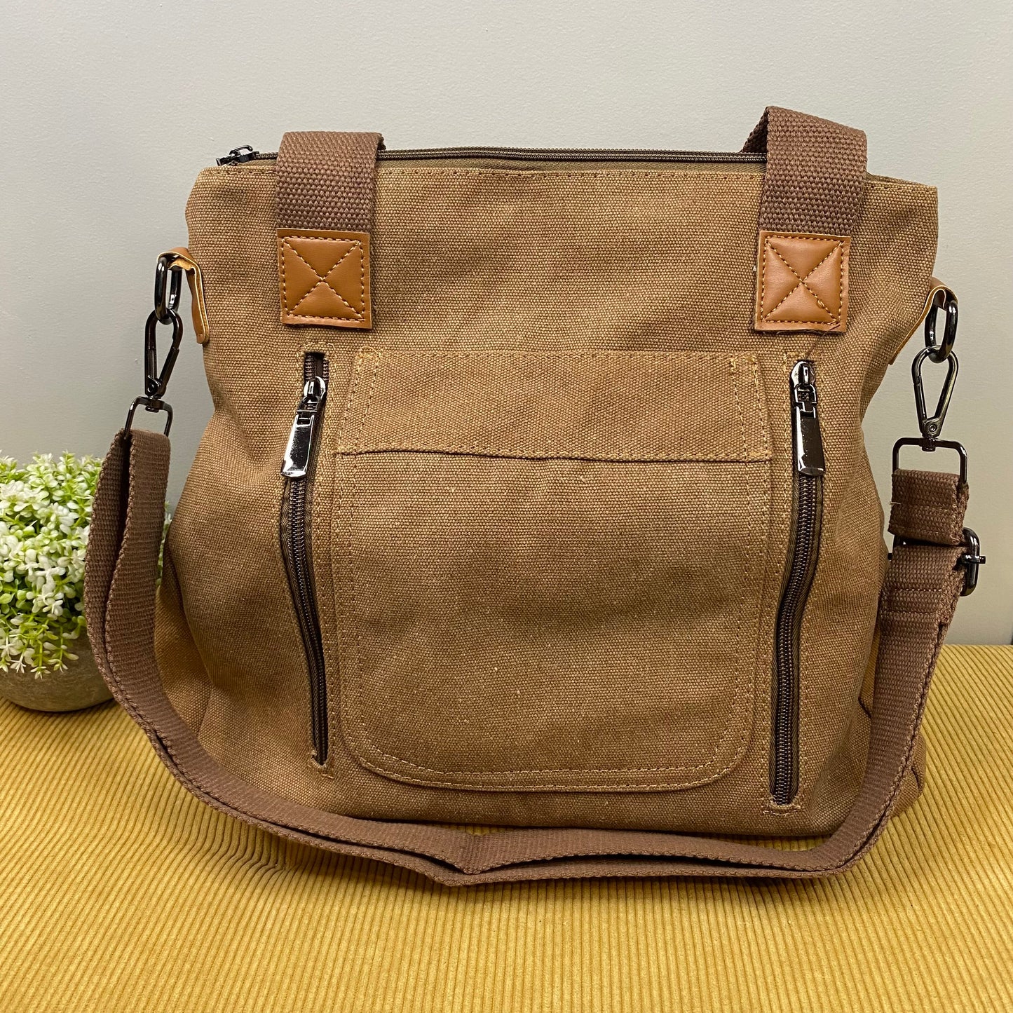 Caitlin - Canvas Satchel - PREORDER
