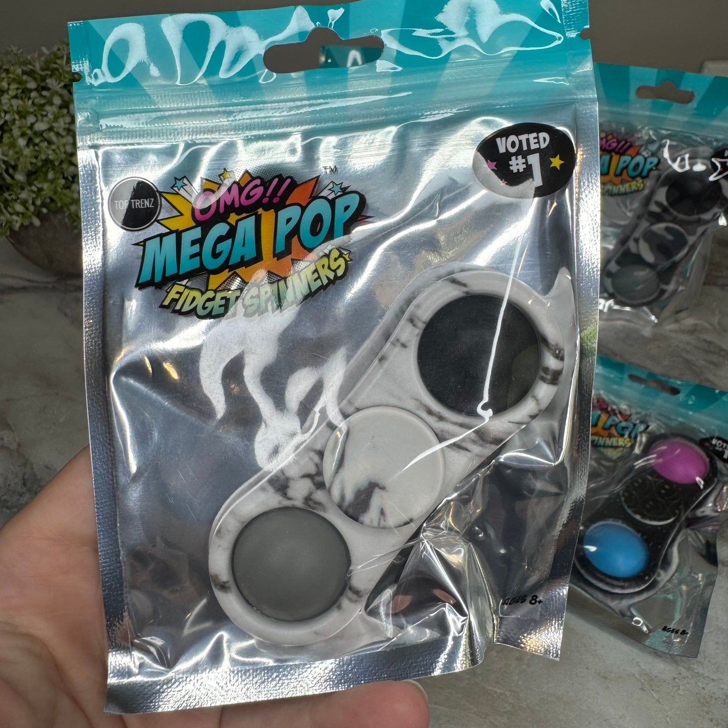 OMG Mega Pop - 2 Sided Fidget Spinner
