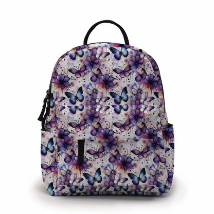 Mini Backpack - Butterfly Purple