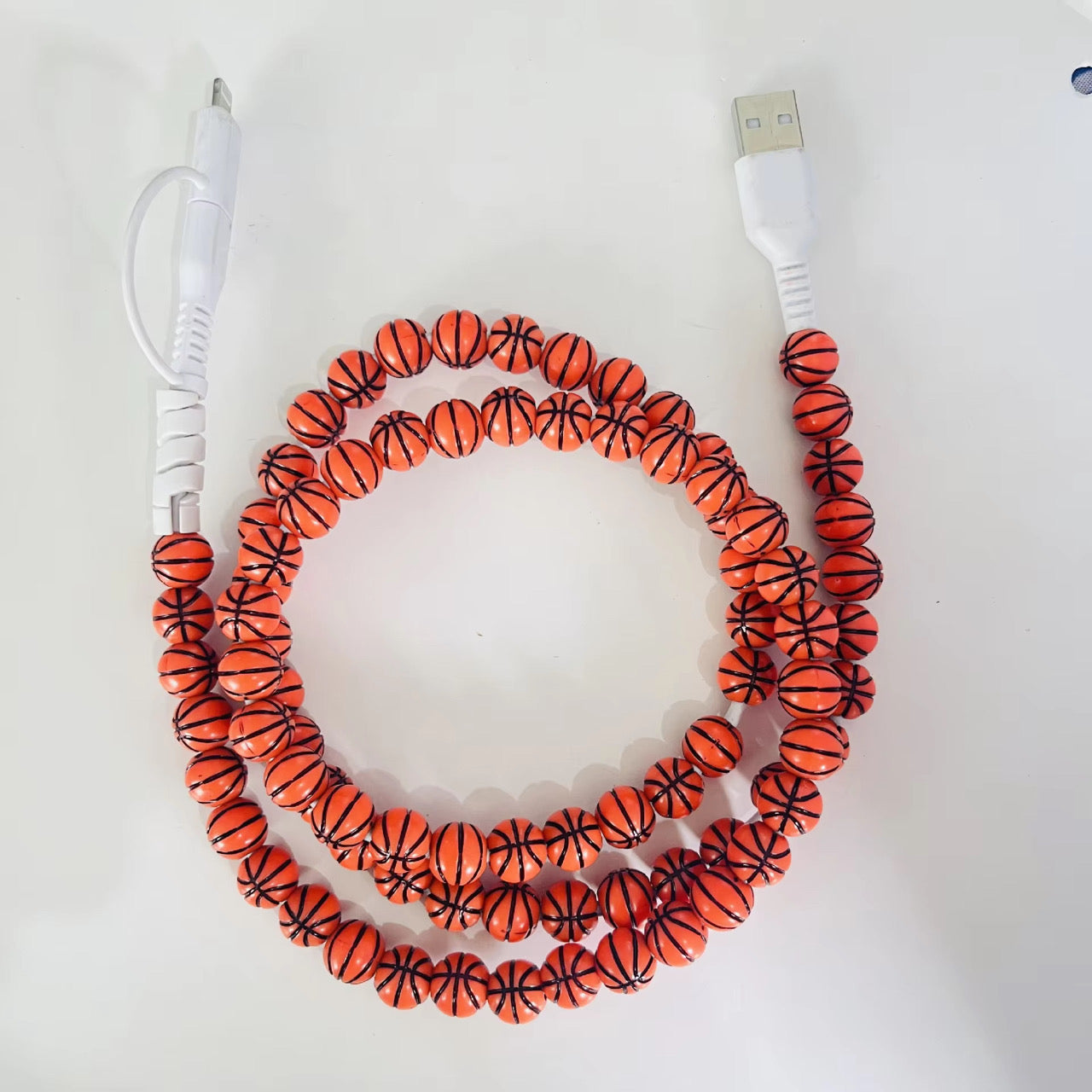 Charging Cord - Beaded - Sports
