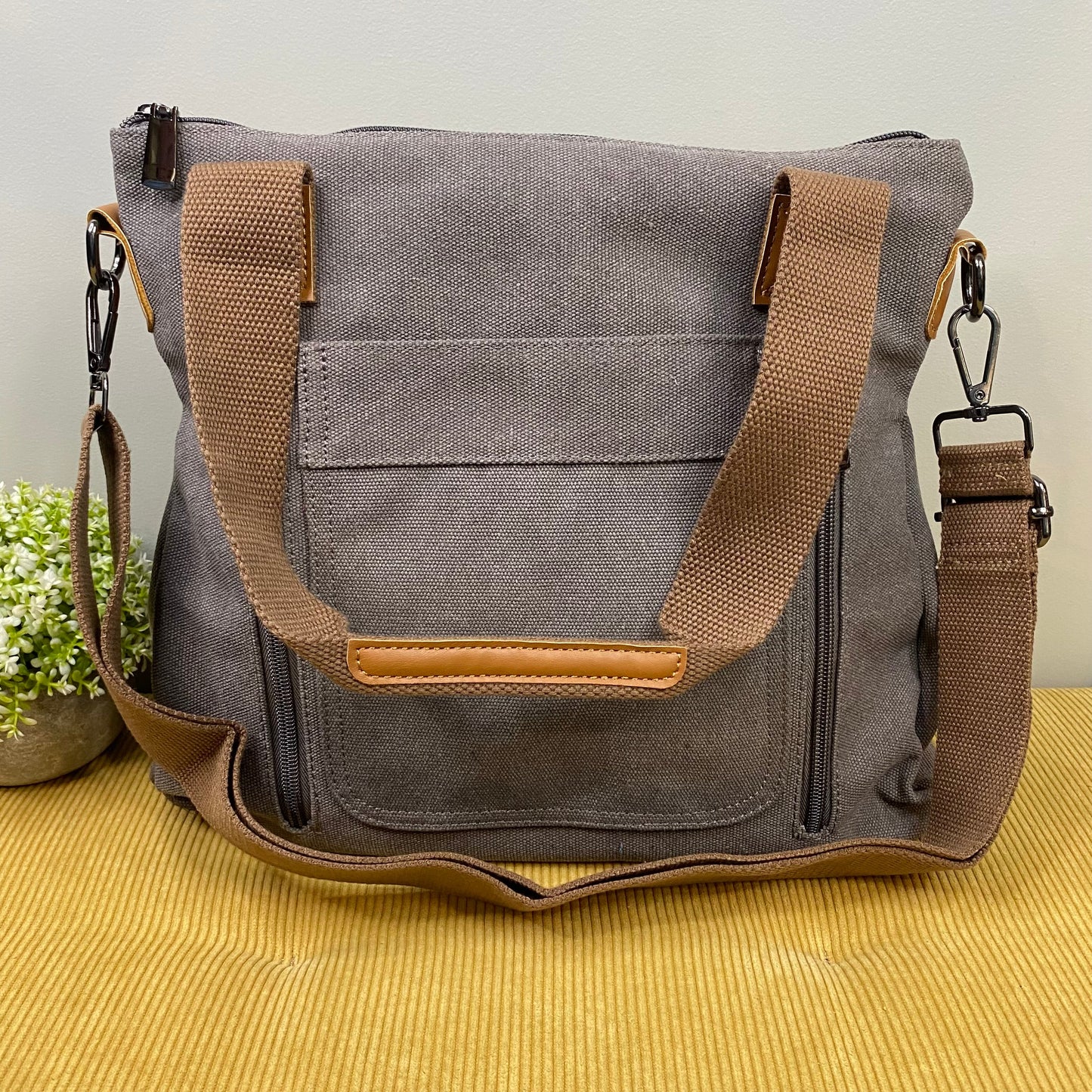 Caitlin - Canvas Satchel - PREORDER