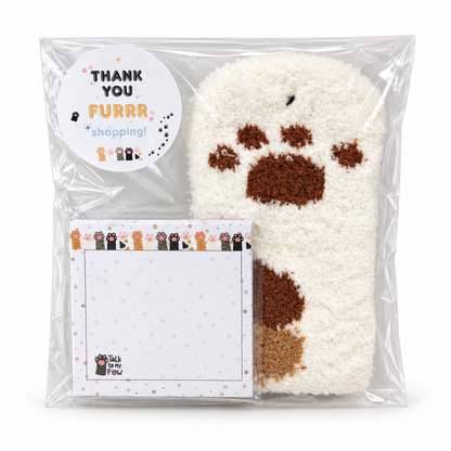 Bundled Set - Cat Talk To The Paw, Furr Shopping Sticker