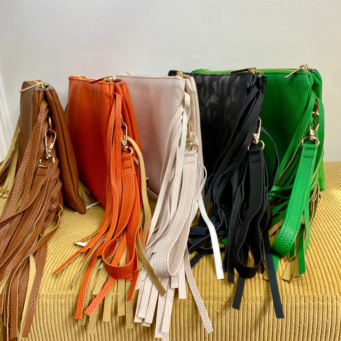 Lucky + Fringe - Clutch Crossbody