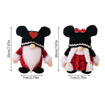 Gnome - Valentine #5 - Ears & Polkadots - PREORDER 12/12-12/15