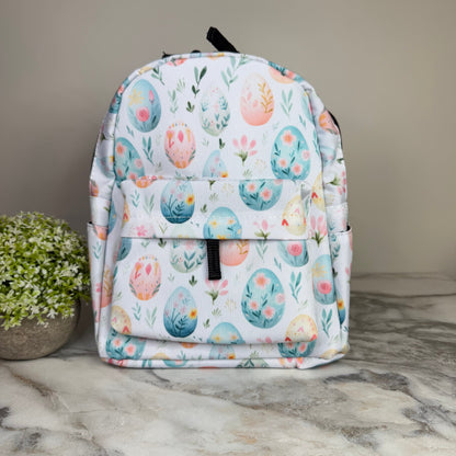 Mini Backpack - Floral Eggs