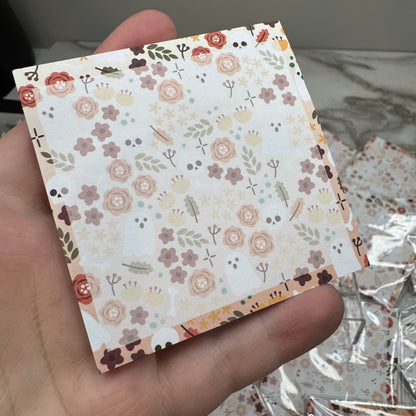 The Sticky Note Collection - Halloween Fall Ghost Floral