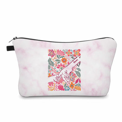 Pouch - Mom Mama Hand Floral