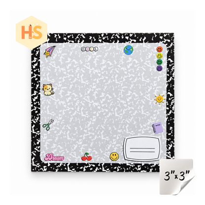 The Sticky Note Collection - Teacher Composition Notebook