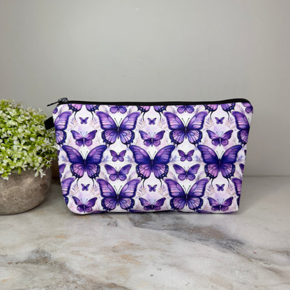 Pouch - Butterfly Purple