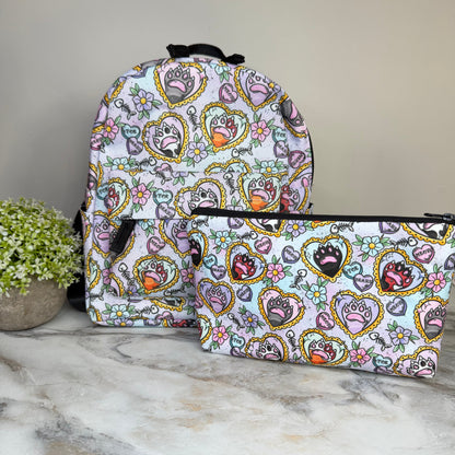 Bundled Set - Cat Paw Meow on Pastel