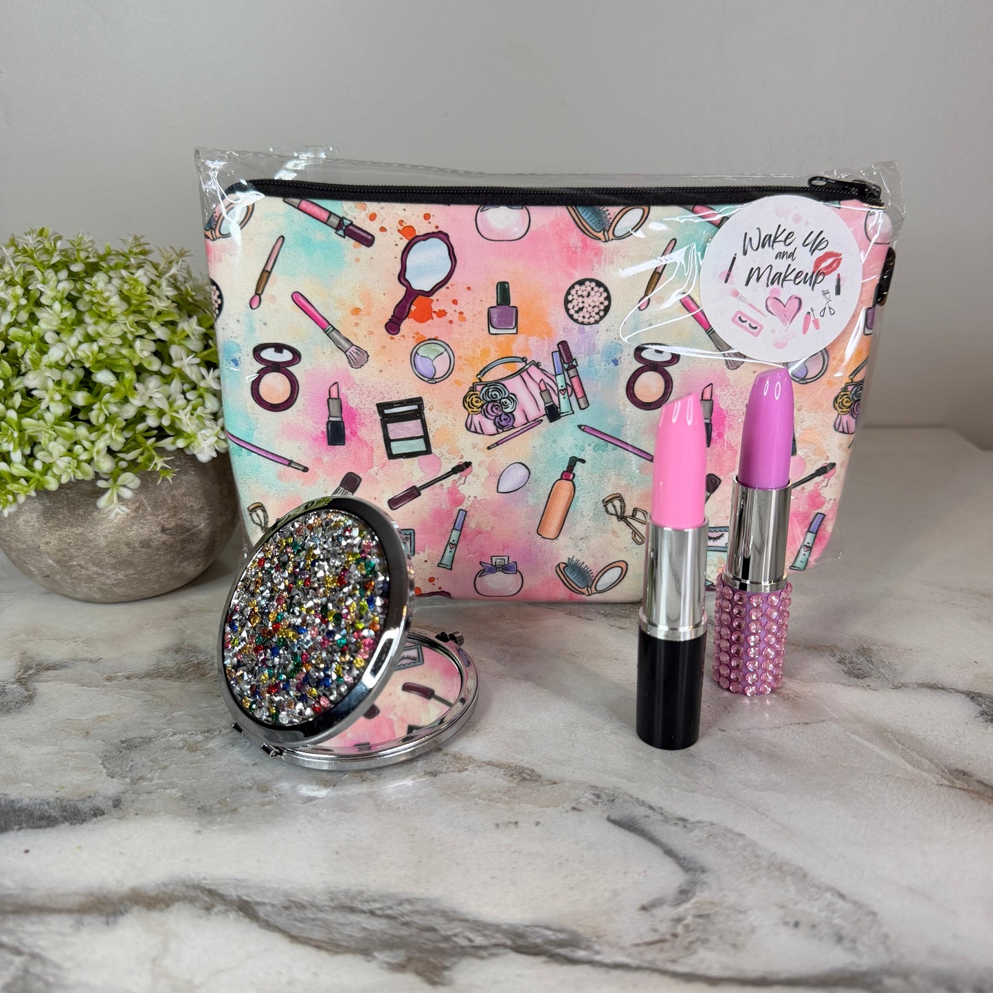 Bundled Set - Makeup Pastel Tie Dye
