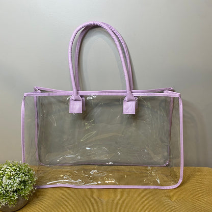 Tote Bag Clear - Color Trim