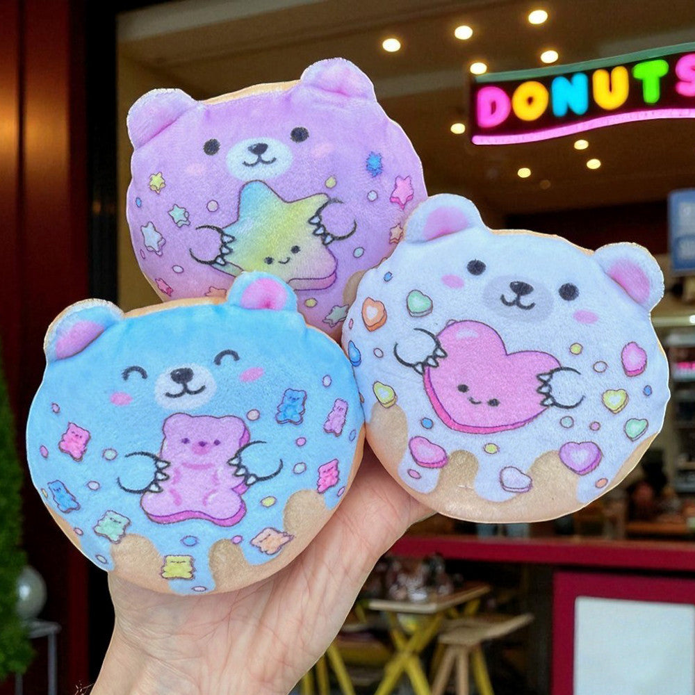 Super Duper Sugar Squisher - Plush Sugar Bear Donuts