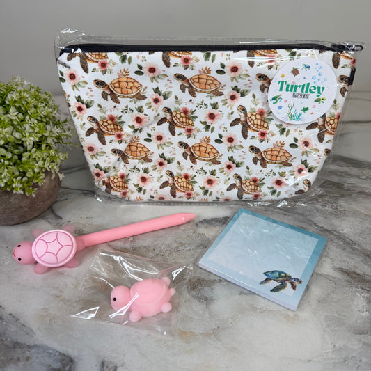 Bundled Set - Floral Turtle