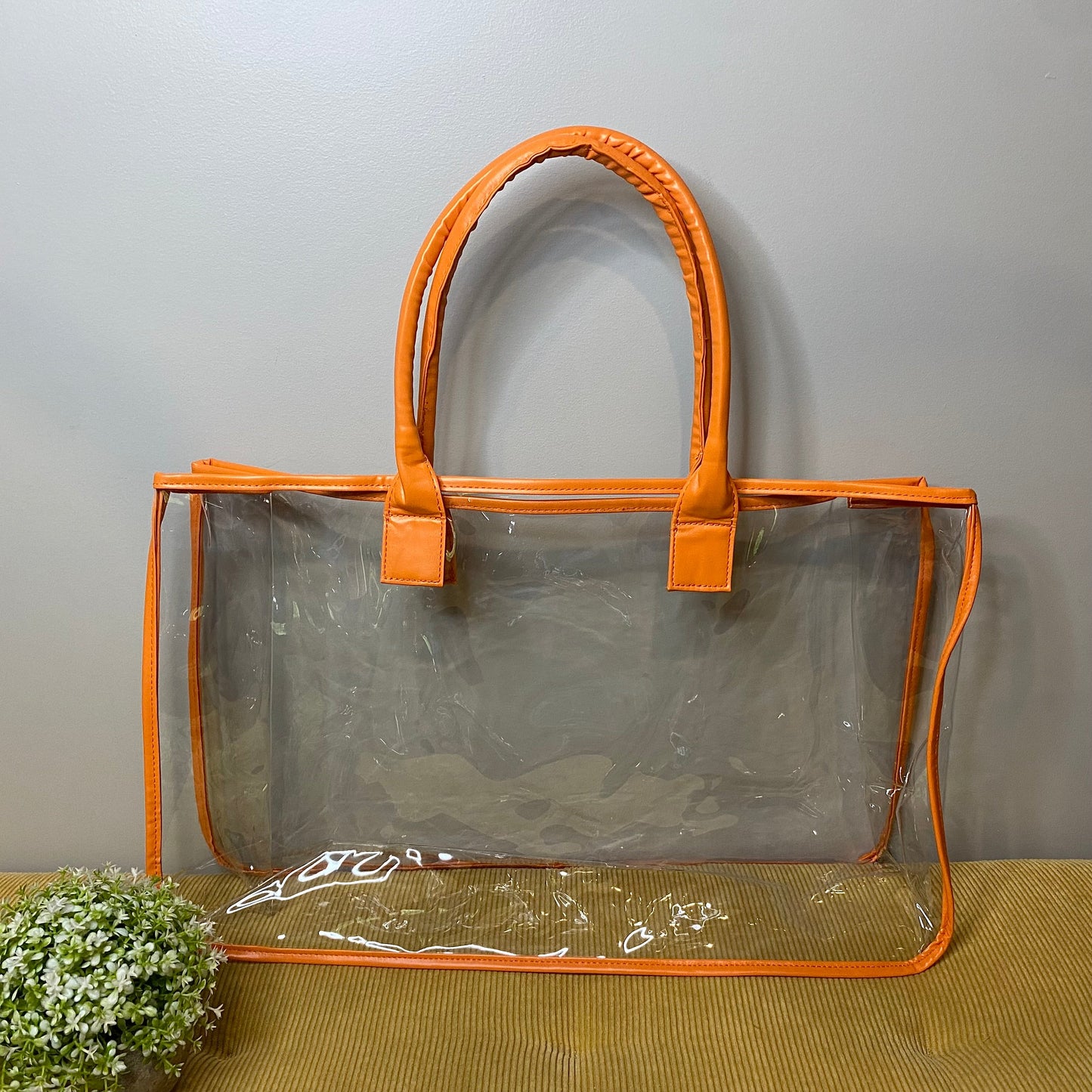 Tote Bag Clear - Color Trim