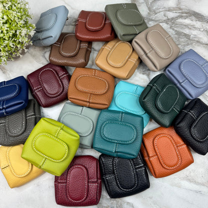 Coin Pouch Wallet - Genuine Leather- PREORDER