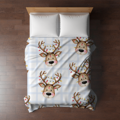 Blanket Christmas #4 - Reindeer Lights - PREORDER
