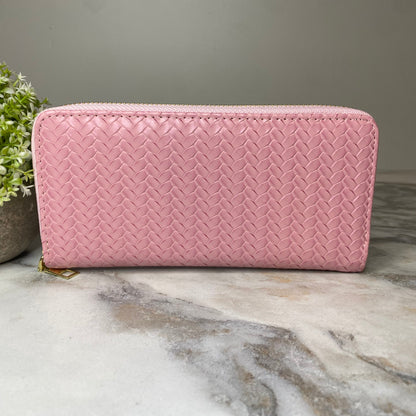Wallet - Faux Leather - Woven