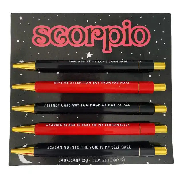 Pen Set - Scorpio