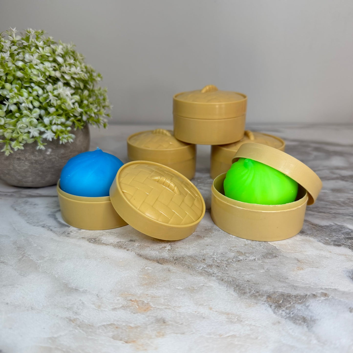 Squishy Toy - Mini Dumpling, Solids - PREORDER