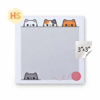 The Sticky Note Collection - Cat Heads