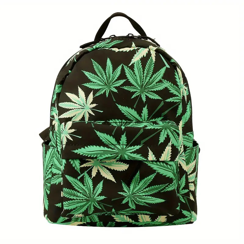 Mini Backpack - Marijuana Weed