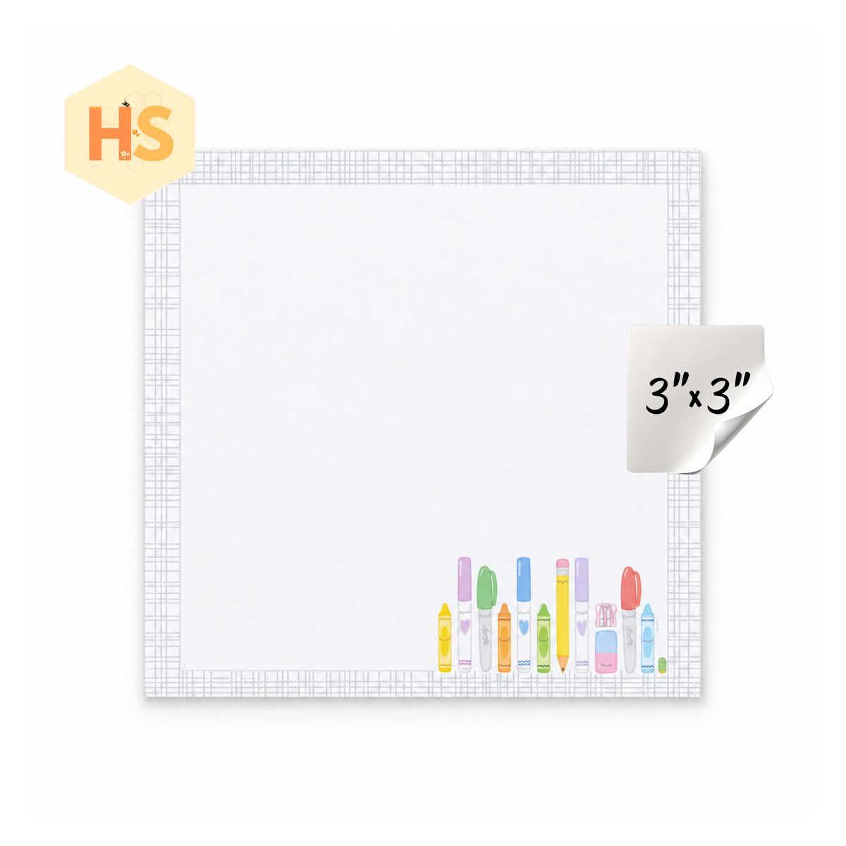 The Sticky Note Collection - Teach Teacher Writing Pen Pencil Utensils