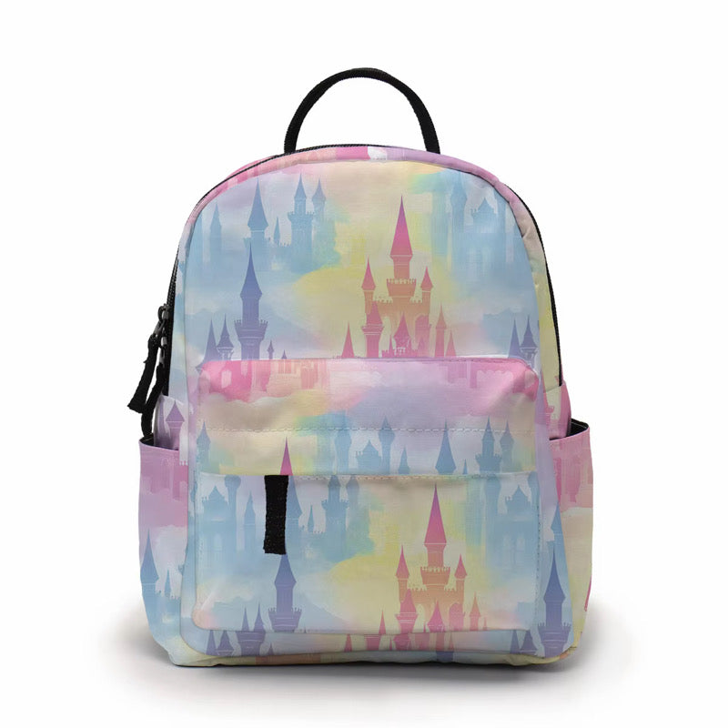 Mini Backpack - Pastel Castle - PREORDER