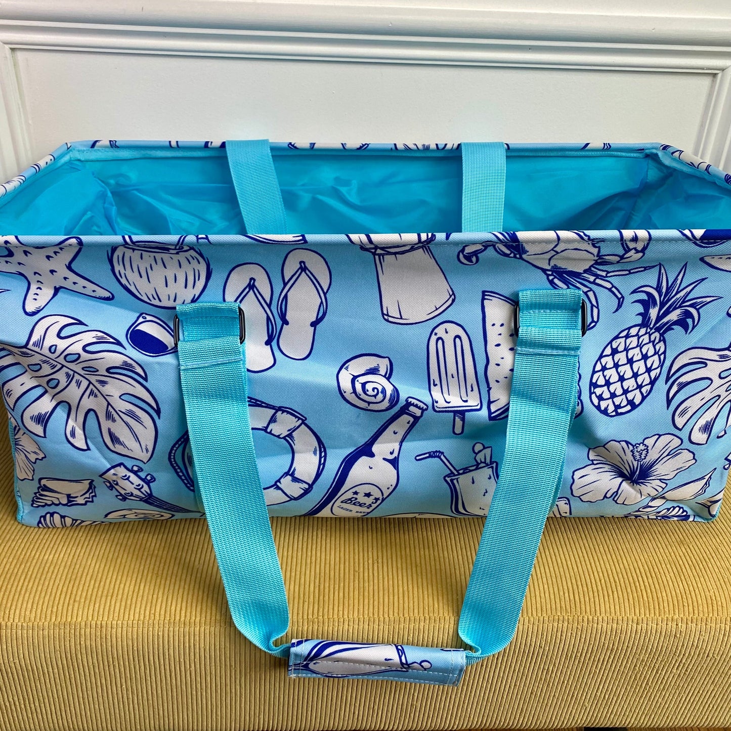 Rectangle Utility Tote - Summer Things