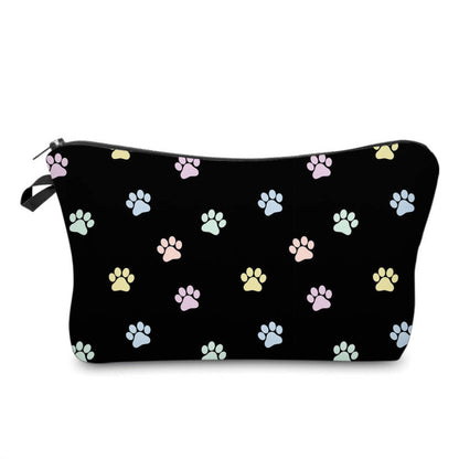 Pouch - Dog, Pastel Paw Prints